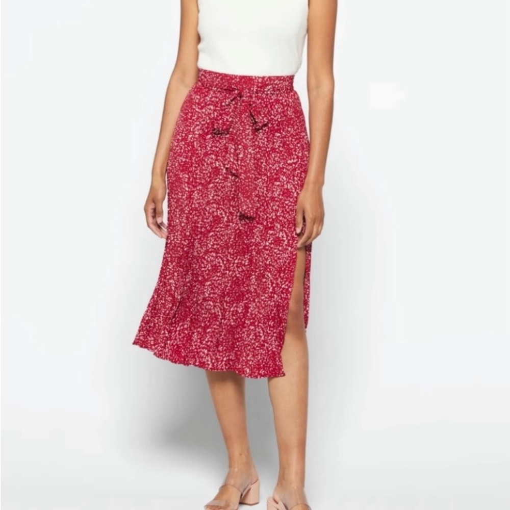 Skies are Blue Pleated Skirt